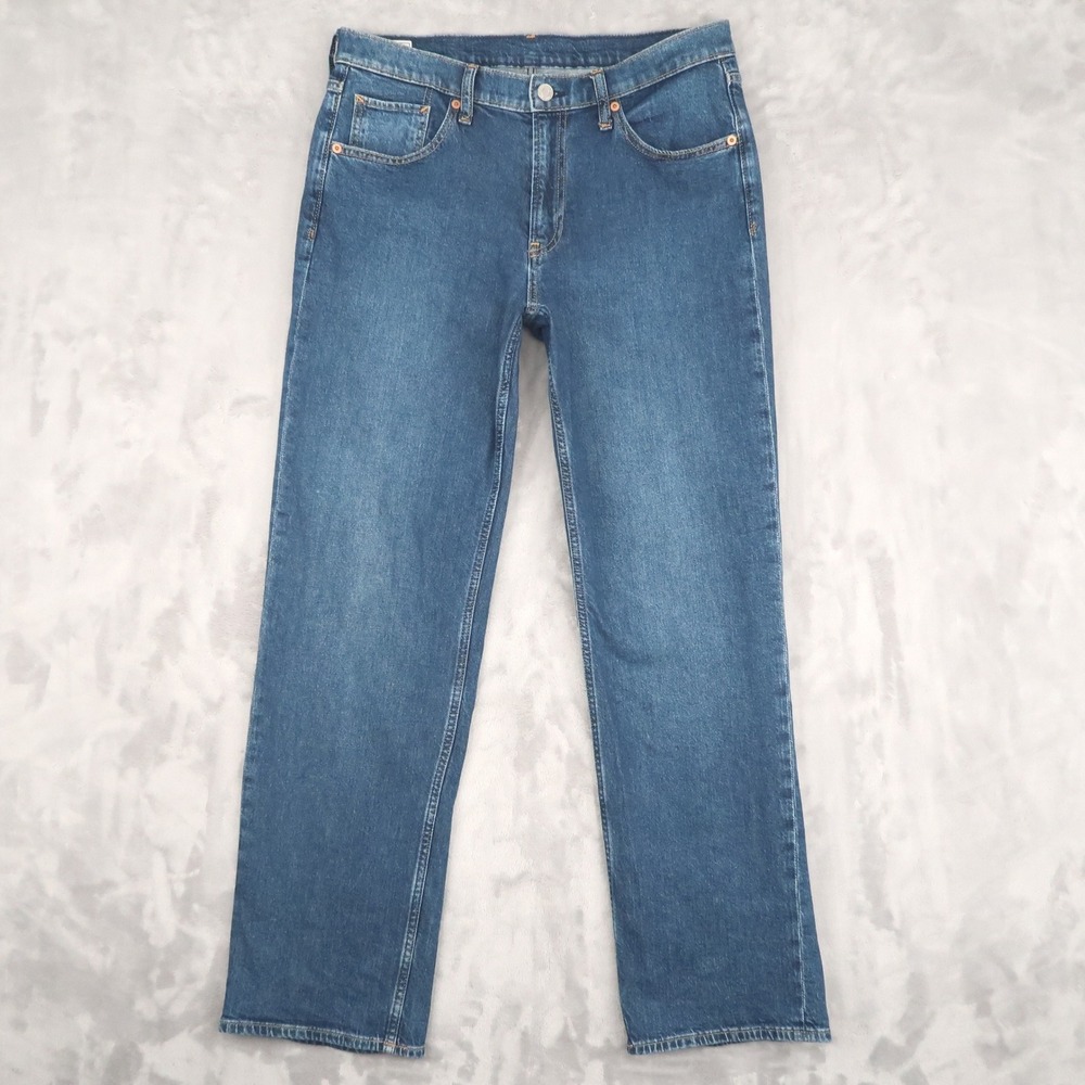 Gap Jeans Womens 29 8R Blue 90s Loose Mid Rise Relaxed Mom Fit 30x30.5